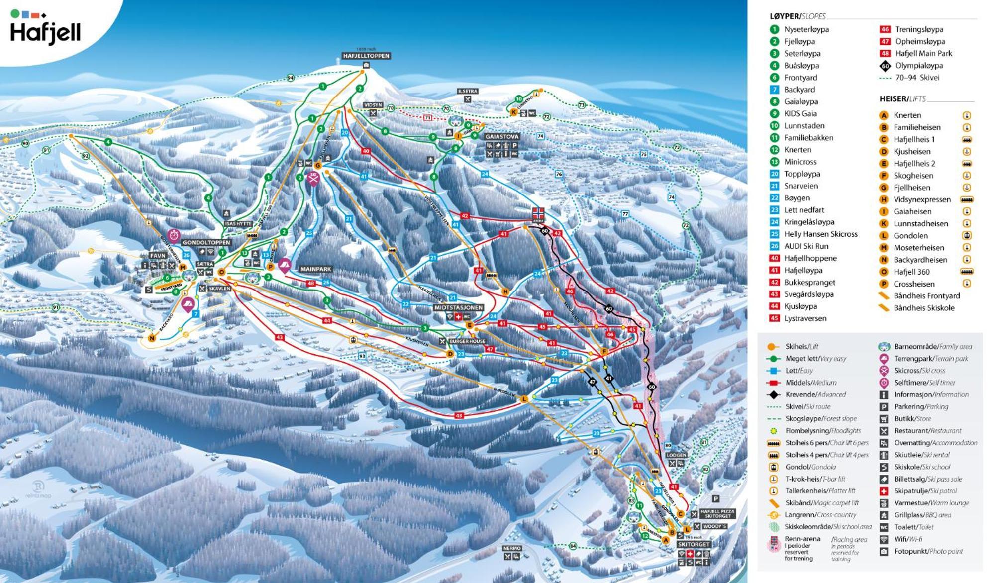 Ski And Bike-In And Out Hafjell Zewnętrze zdjęcie